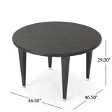 Rincon Outdoor 5-piece Round Dining Set by Christopher Knight Home