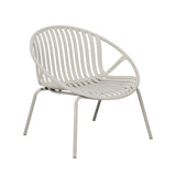 Rio Stackable Modern Lounge Plastic Chair for Indoors or Outdoors - Set of 2