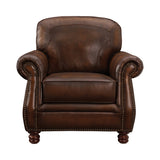 Ripley Hand Rubbed Brown 3-piece Living Room Set