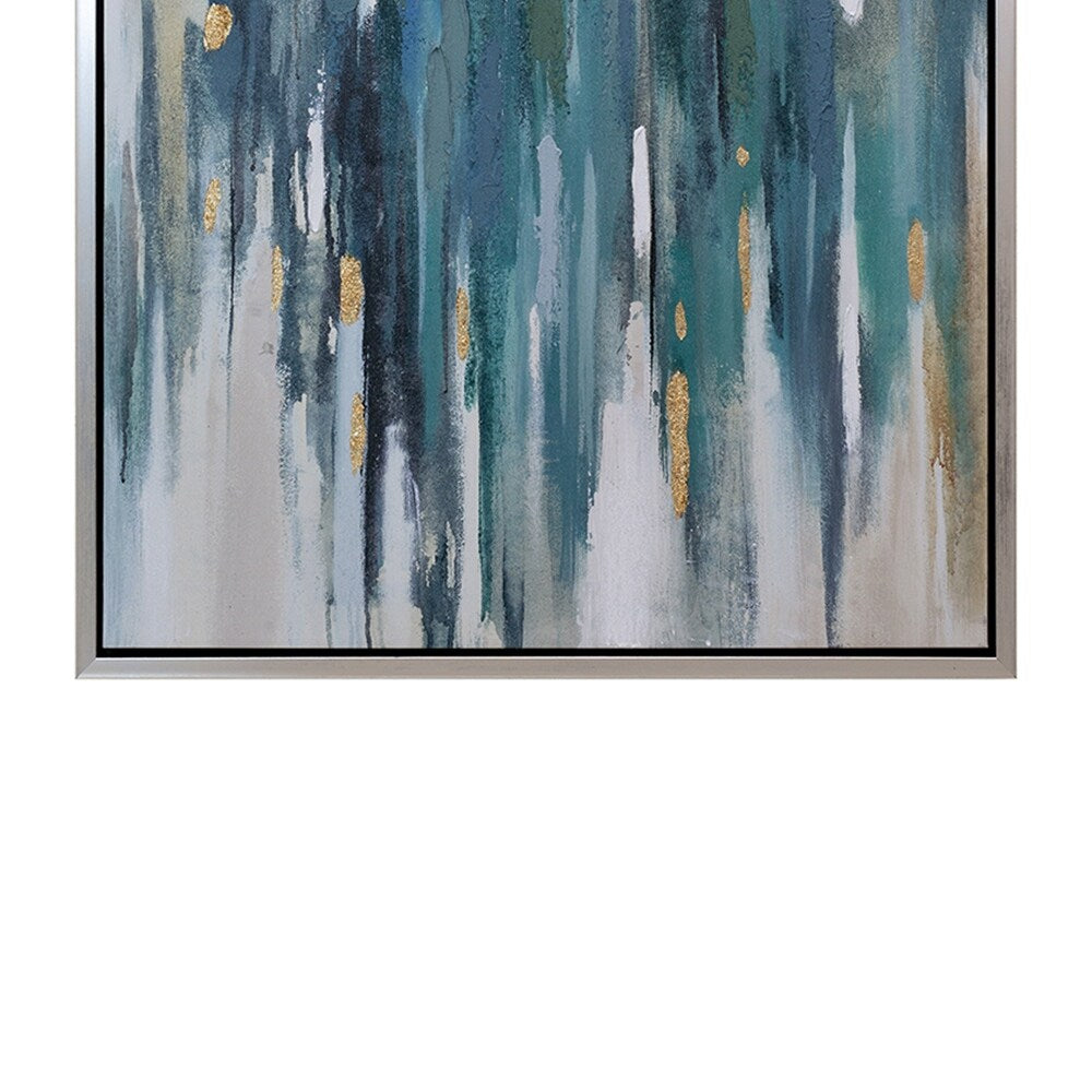 Ripped Water Wall Art - Multicolor