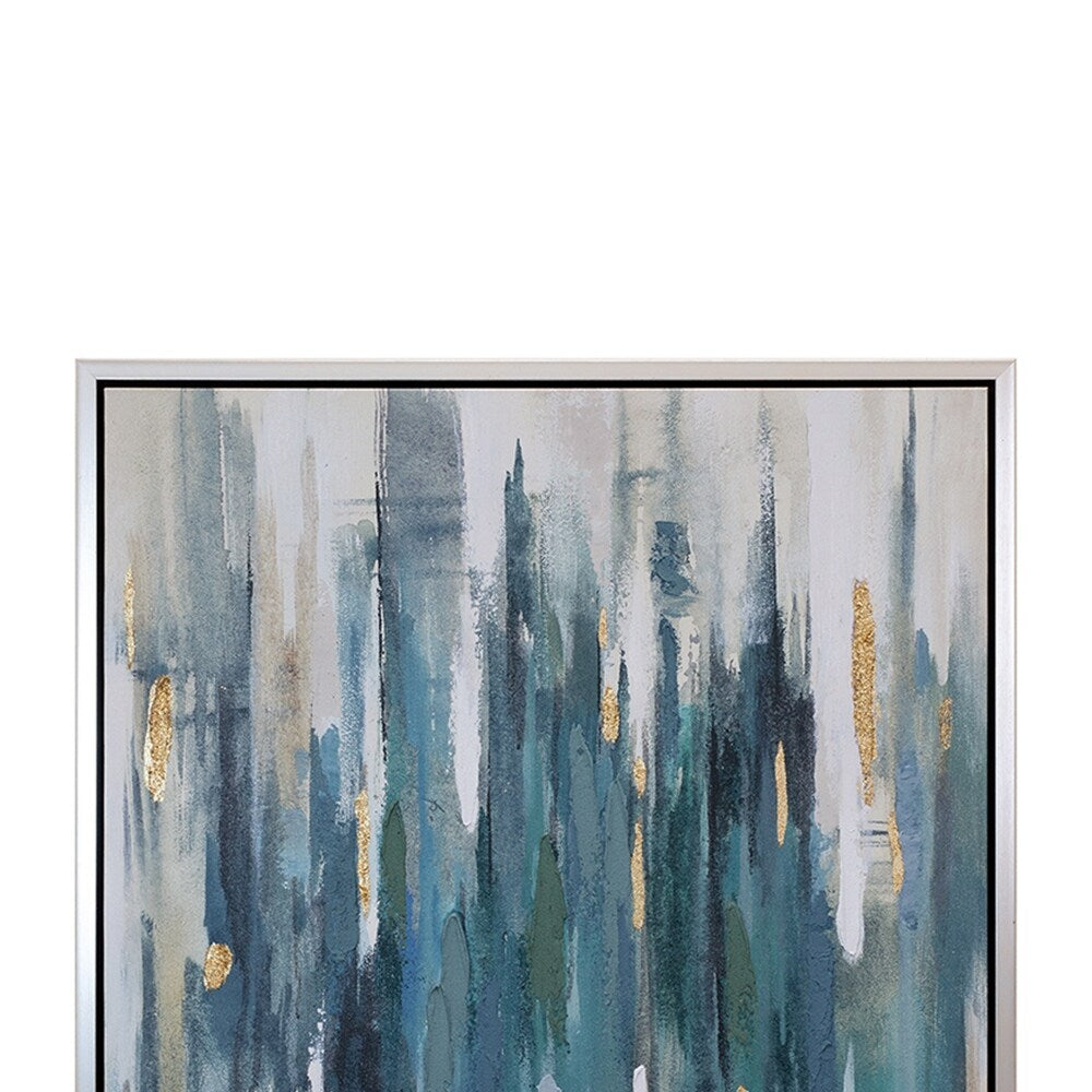 Ripped Water Wall Art - Multicolor