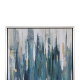 Ripped Water Wall Art - Multicolor