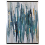 Ripped Water Wall Art - Multicolor
