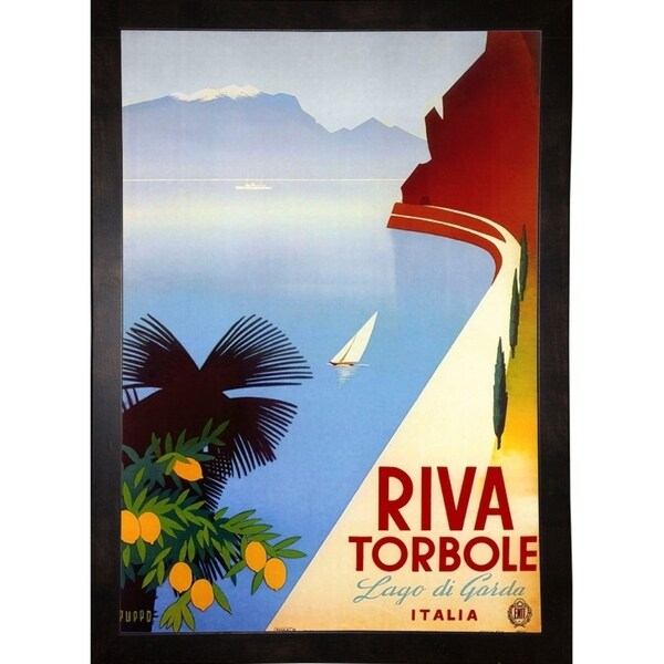 Riva Torbole-VINAPP122842 Framed Print 20"x14" by Vintage Apple Collection