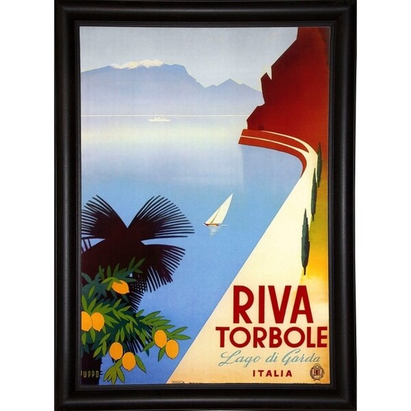 Riva Torbole-VINAPP122842 Framed Print 20"x14" by Vintage Apple Collection