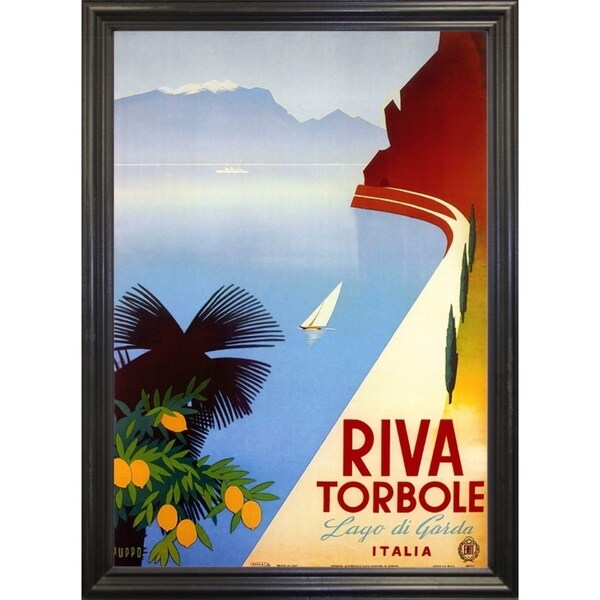 Riva Torbole-VINAPP122842 Framed Print 20"x14" by Vintage Apple Collection