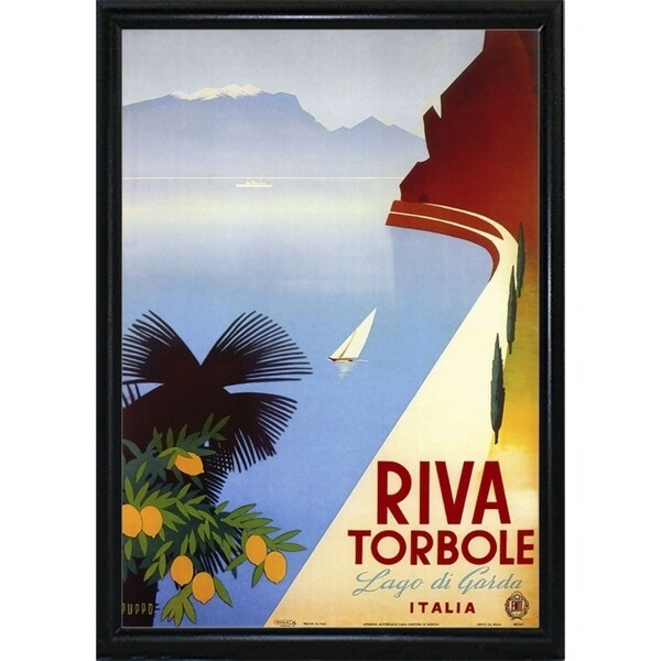 Riva Torbole-VINAPP122842 Framed Print 20"x14" by Vintage Apple Collection