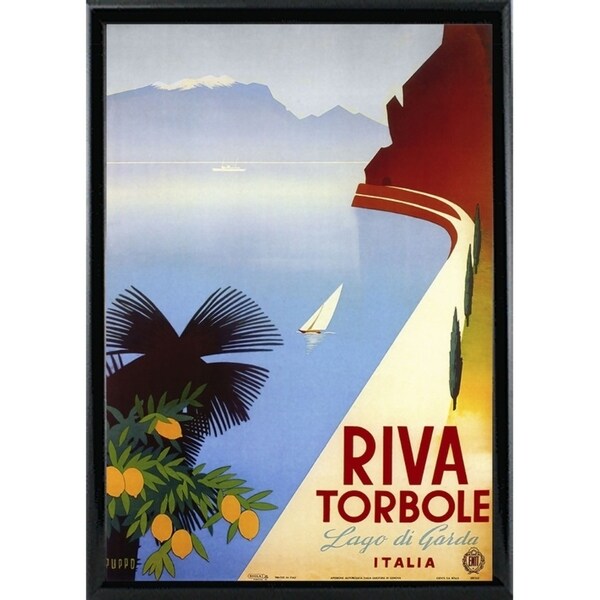Riva Torbole-VINAPP122842 Framed Print 20"x14" by Vintage Apple Collection