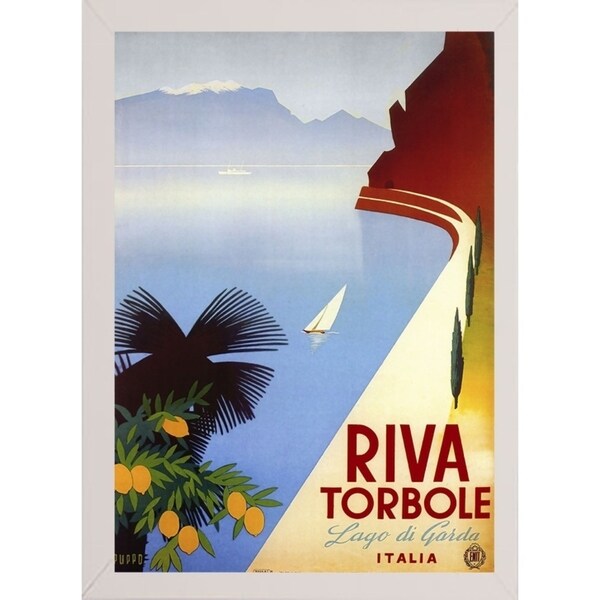 Riva Torbole-VINAPP122842 Framed Print 20"x14" by Vintage Apple Collection