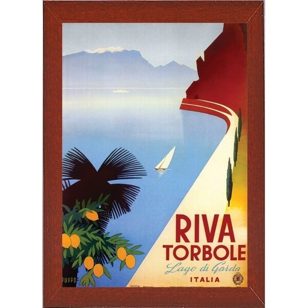 Riva Torbole-VINAPP122842 Framed Print 20"x14" by Vintage Apple Collection