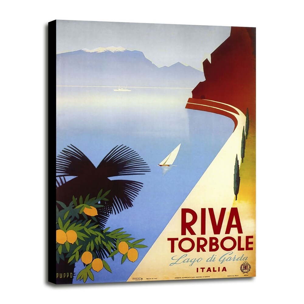 Riva Torbole-VINAPP122842 Framed Print 20"x14" by Vintage Apple Collection