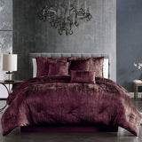 Riverbrook Home Turin Crinkled Velvet Comforter Collection