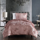 Riverbrook Home Turin Crinkled Velvet Comforter Collection