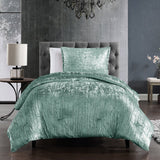 Riverbrook Home Turin Crinkled Velvet Comforter Collection