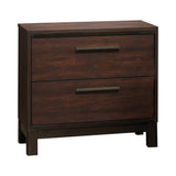 Riverdale Rustic Tobacco 4-piece Bedroom Set with 2 Nightstands and Dresser