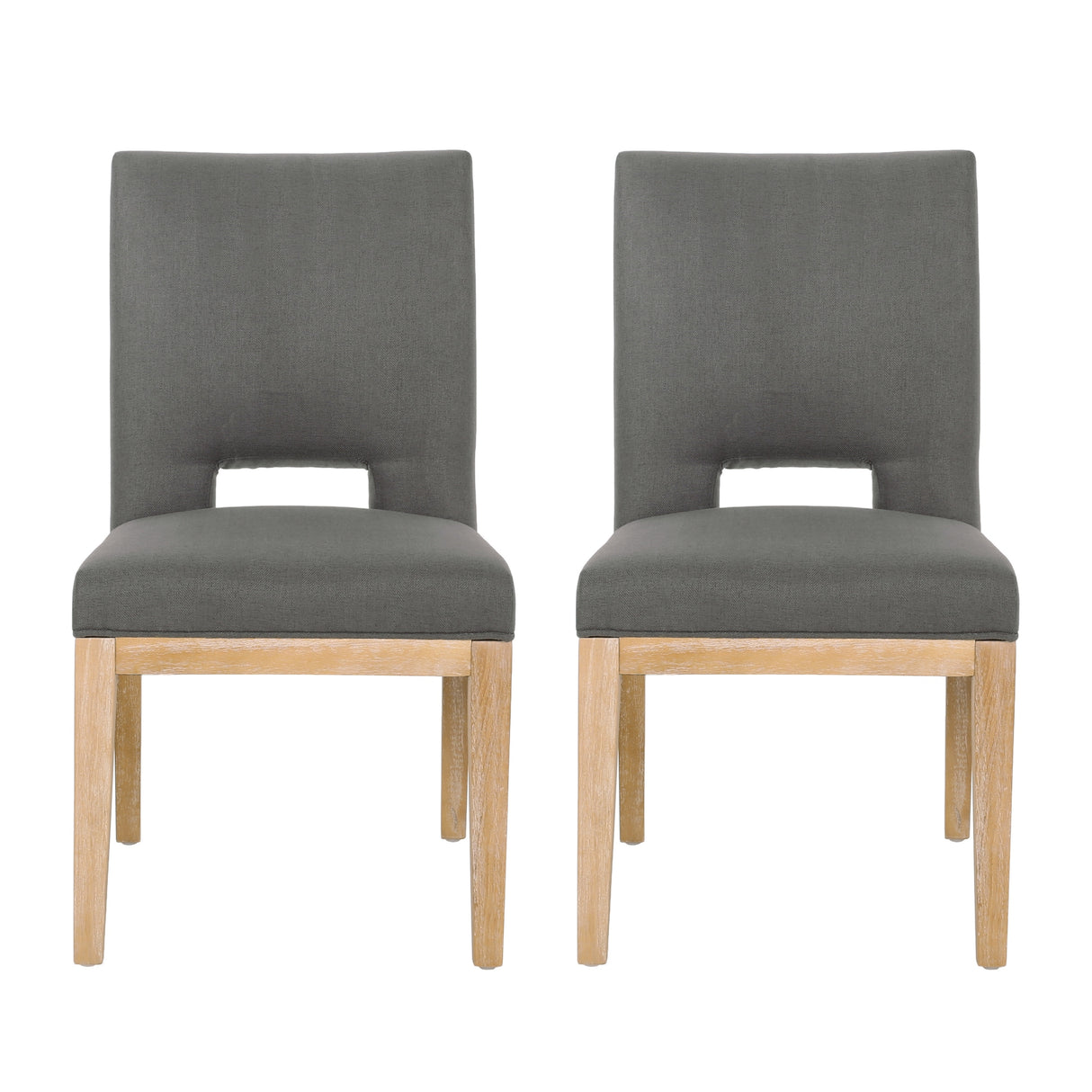 Riverlake Upholstered Dining Chairs (Set of 2) by Christopher Knight Home