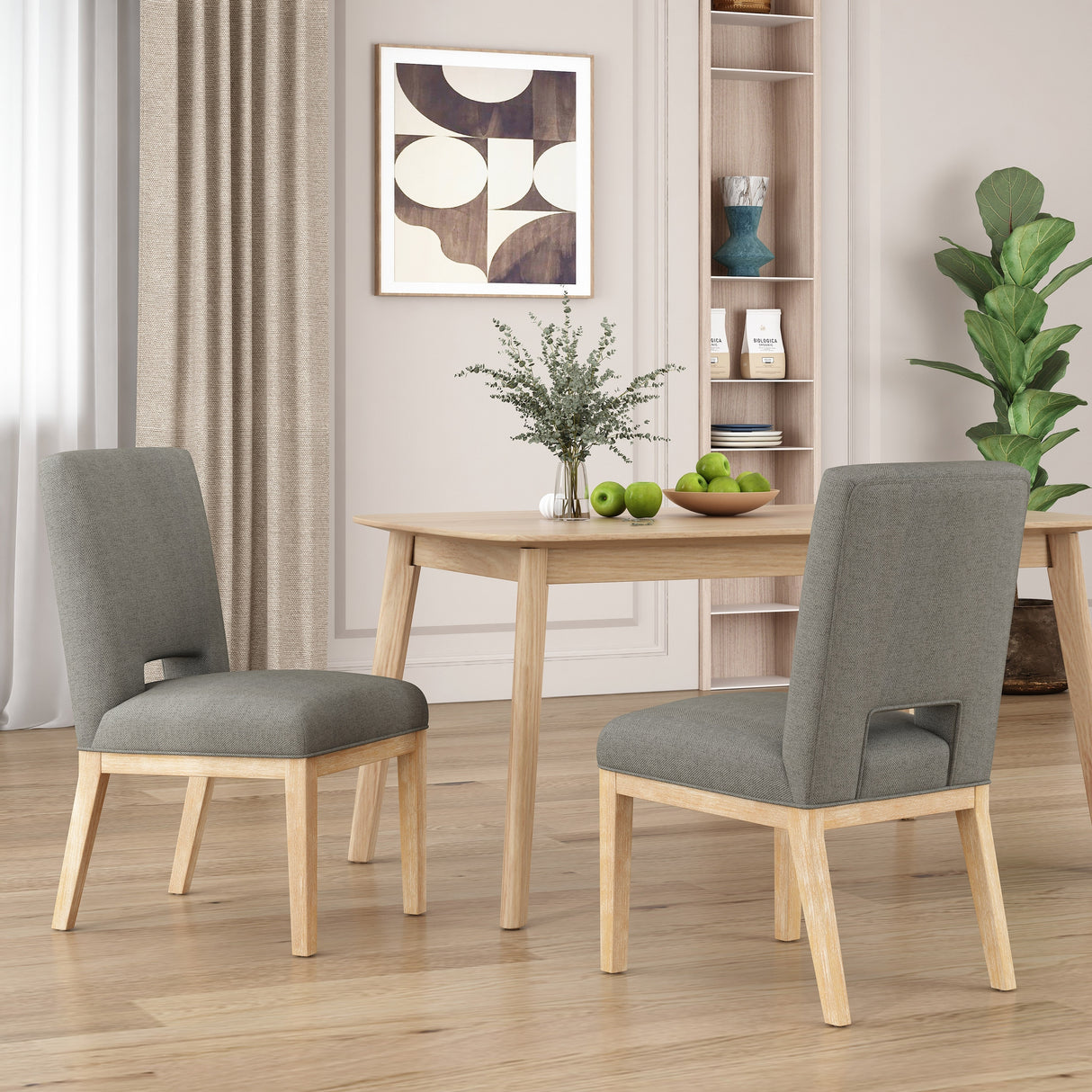 Riverlake Upholstered Dining Chairs (Set of 2) by Christopher Knight Home