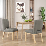 Riverlake Upholstered Dining Chairs (Set of 2) by Christopher Knight Home