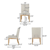 Riverlake Upholstered Dining Chairs (Set of 2) by Christopher Knight Home