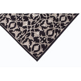 Rug Squared Riverside Espresso Abstract Area Rug - 2'2" x 7'3" Runner