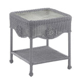 Riviera 18-inch Resin Wicker Side Table
