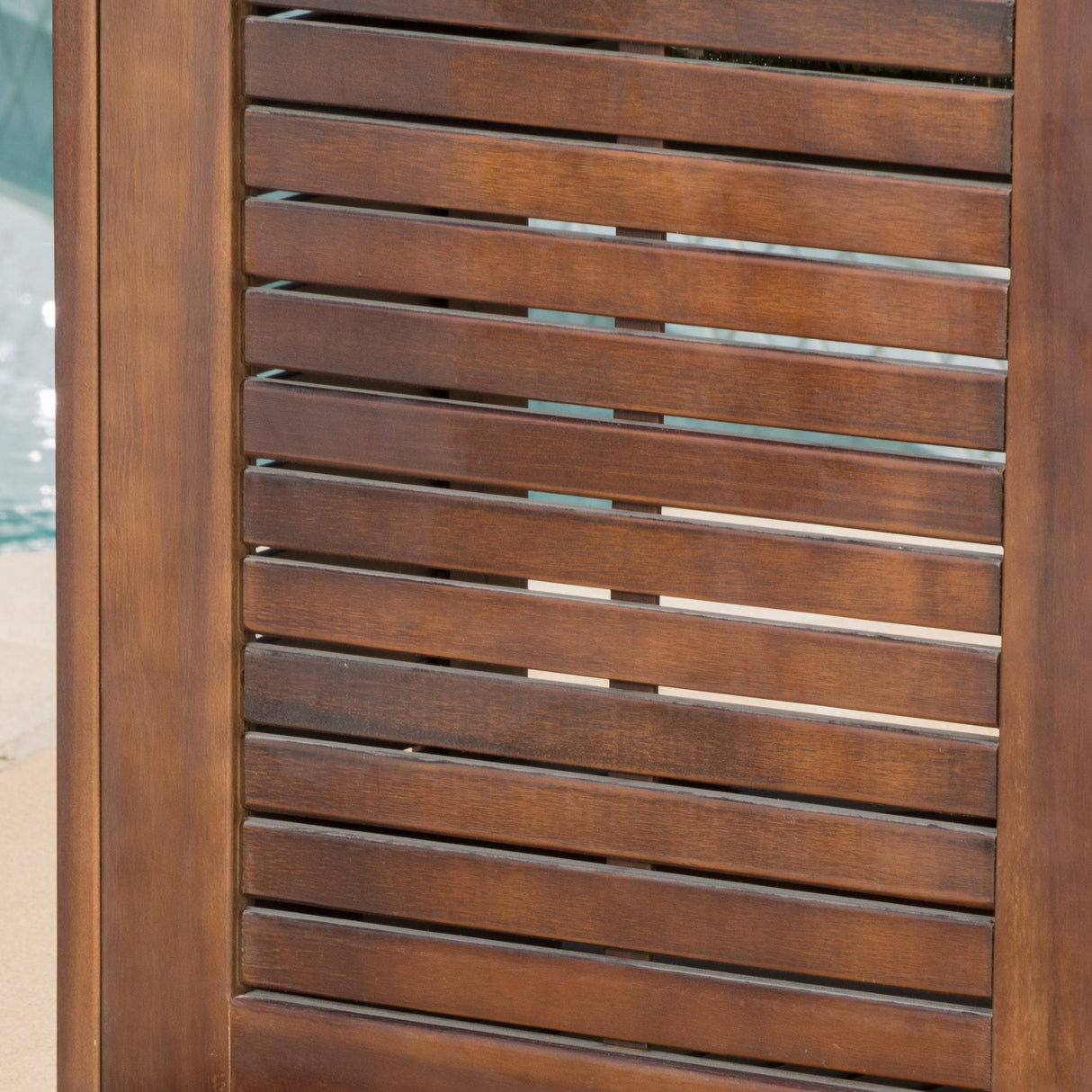 Riviera Acacia Wood Bar Table with Storage by Christopher Knight Home - 39.50"L x 16.50"W x 43.25"H