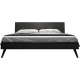 Rivington Cal King Bed in Gray Oak