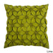 Rizzy Home Wool and Felt Floral Throw Pillow