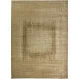 Rizzy Home Beige Galleria Collection Power-Loomed Traditional Accent Rug (5'3 x 7'7) - 5'3" x 7'7"