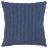 Blue Color-block Throw Pillow Cover
