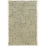 Rizzy Home Ivory Julian Pointe Collection 100-percent Wool Hand-Hand-Tufted Accent Rug (5' x 8') - 5' x 8'