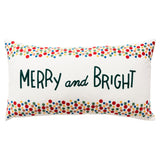 Rizzy Home Multi Colored Merry and Bright Throw Pillow