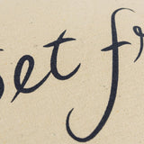 "Set Free" Decorative Pillow