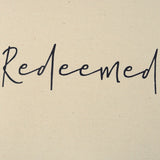 "Redeemed" Pillow