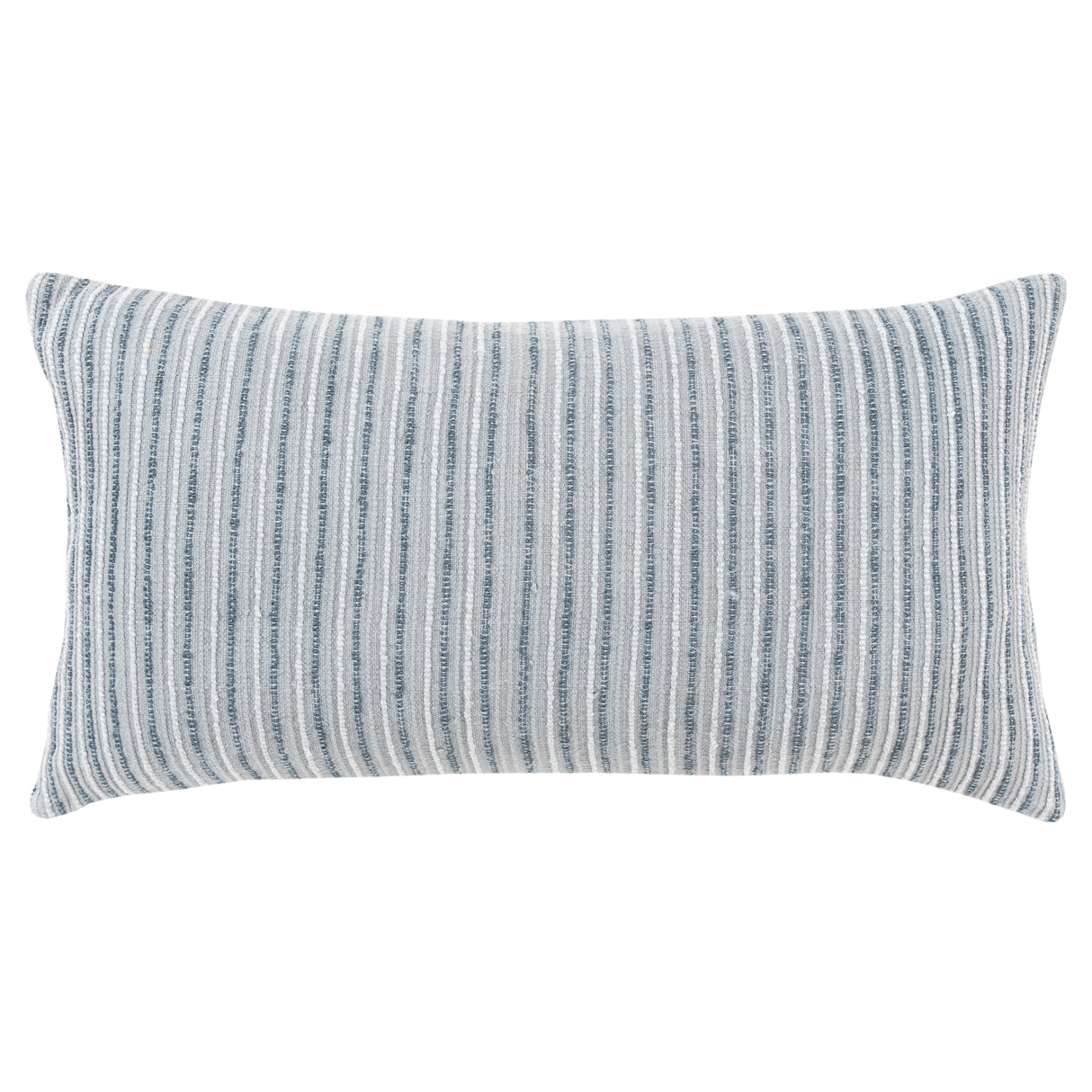 Rizzy Home Tonal Stripe Textured Solid Throw Pillow