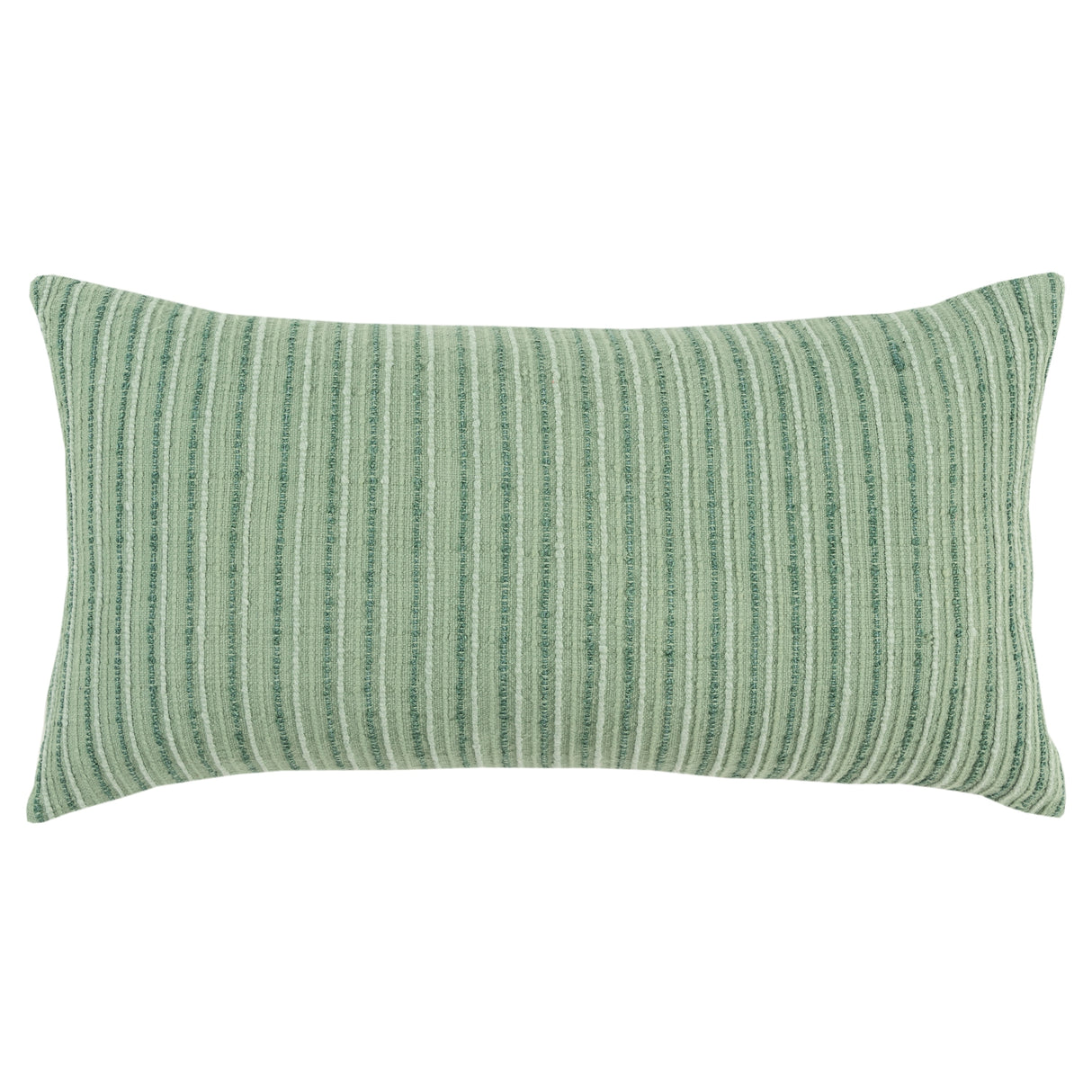 Rizzy Home Tonal Stripe Textured Solid Throw Pillow