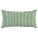 Rizzy Home Tonal Stripe Textured Solid Throw Pillow