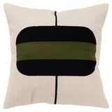 Rizzy Home Transitional Multicolor Poly Filled Pillow - 20" x 20"