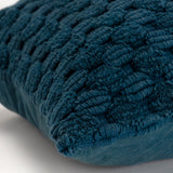 Rizzy Home Woven Textured Single Solid Throw Pillow Cover