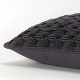 Rizzy Home Woven Textured Solid Throw Pillow