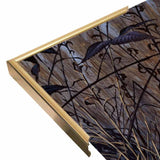 Roadside Cardinal-WILGOE52081 Framed Print 36"x19.5" by Wilhelm Goebel