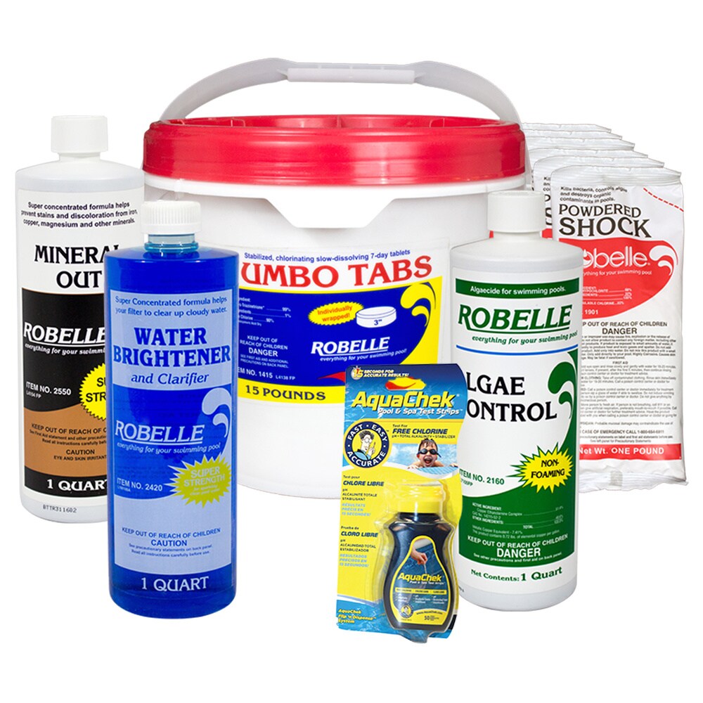 Robelle 5,000 - 10,000 Gallon Swimming Pool Maintenance Kit