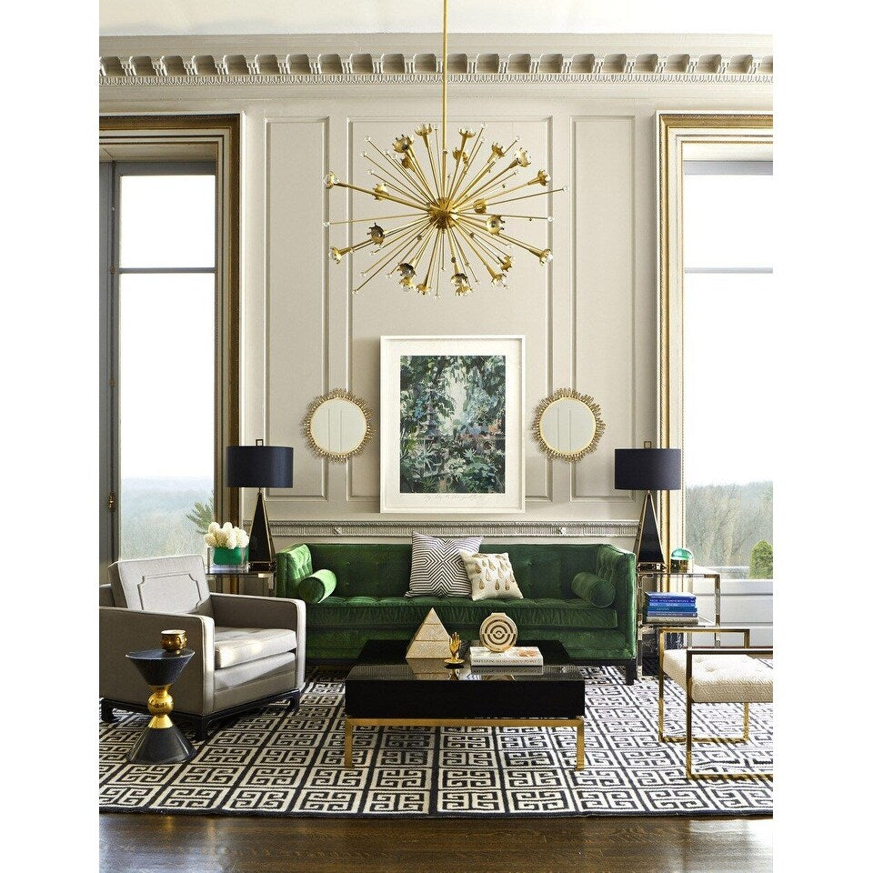 Robert Abbey S3393 One Light Pendant Brighton Polished Nickel - One Size