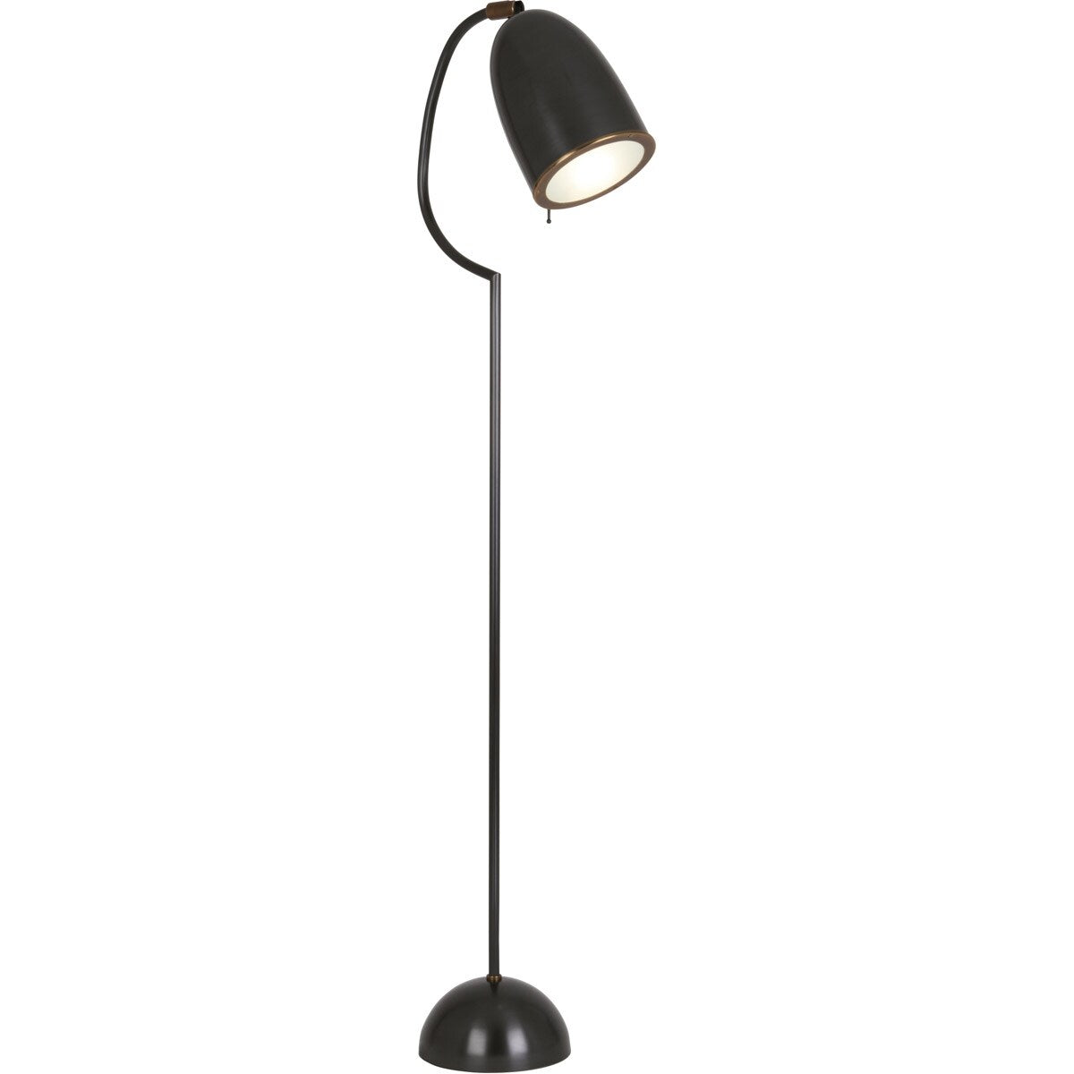 Robert Abbey Z1547 One Light Floor Lamp Director Deep Patina Bronze w - One Size