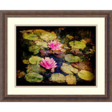 Robert McClintock 'Lily Ponds I' Framed Art Print 23 x 19-inch