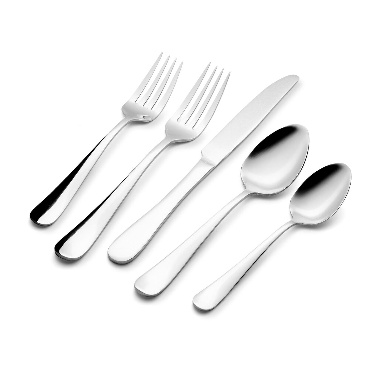Roberts & Belk Jefferson Stainless Steel Flatware Set