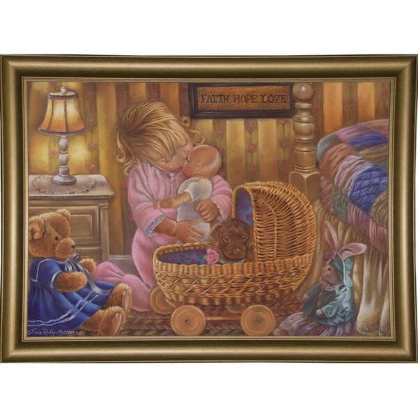 Rockabye Baby-TRIREI85625 Framed Print 23.75"x34" by Tricia Reilly-Matthews