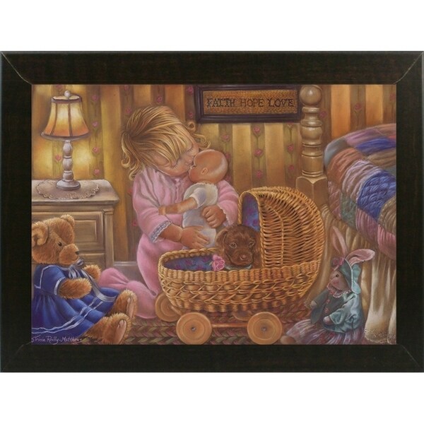Rockabye Baby-TRIREI85625 Framed Print 23.75"x34" by Tricia Reilly-Matthews