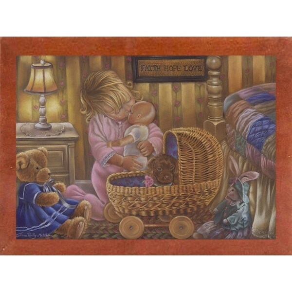 Rockabye Baby-TRIREI85625 Framed Print 23.75"x34" by Tricia Reilly-Matthews
