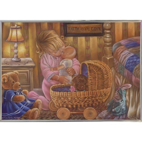 Rockabye Baby-TRIREI85625 Framed Print 23.75"x34" by Tricia Reilly-Matthews
